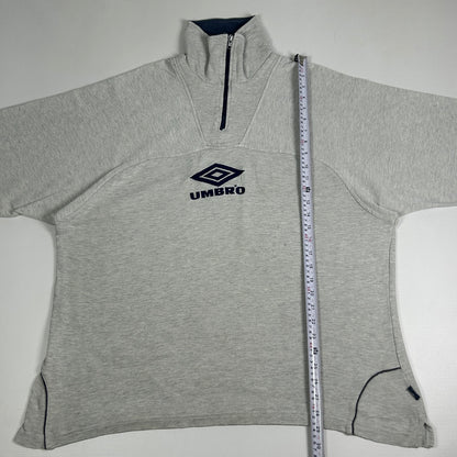 XL - Vintage 1990's Umbro Quarterzip