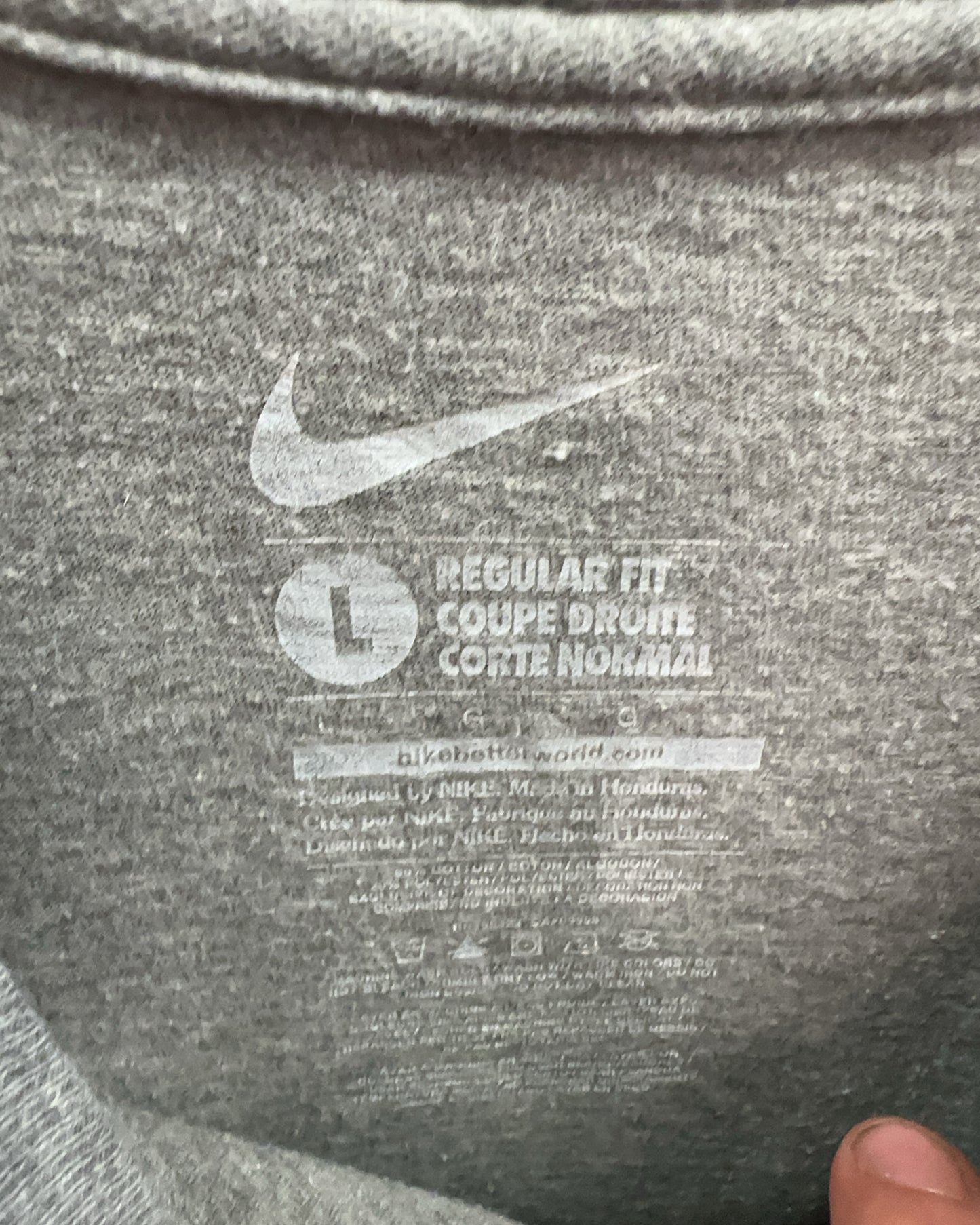 L - Nike No Hustle No Progress Graphic T-Shirt
