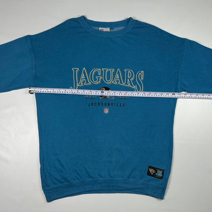 XS - 2000's NFL Jacksonville Jaguars Blue Crewneck Sweatshirt