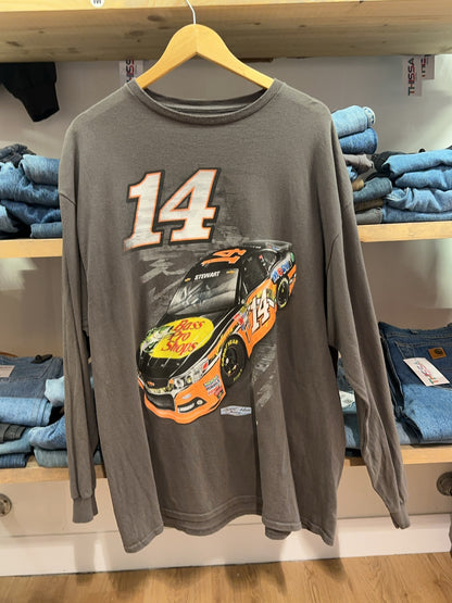 XXL - Tony Stewart #14 Nascar Long Sleeve T-Shirt