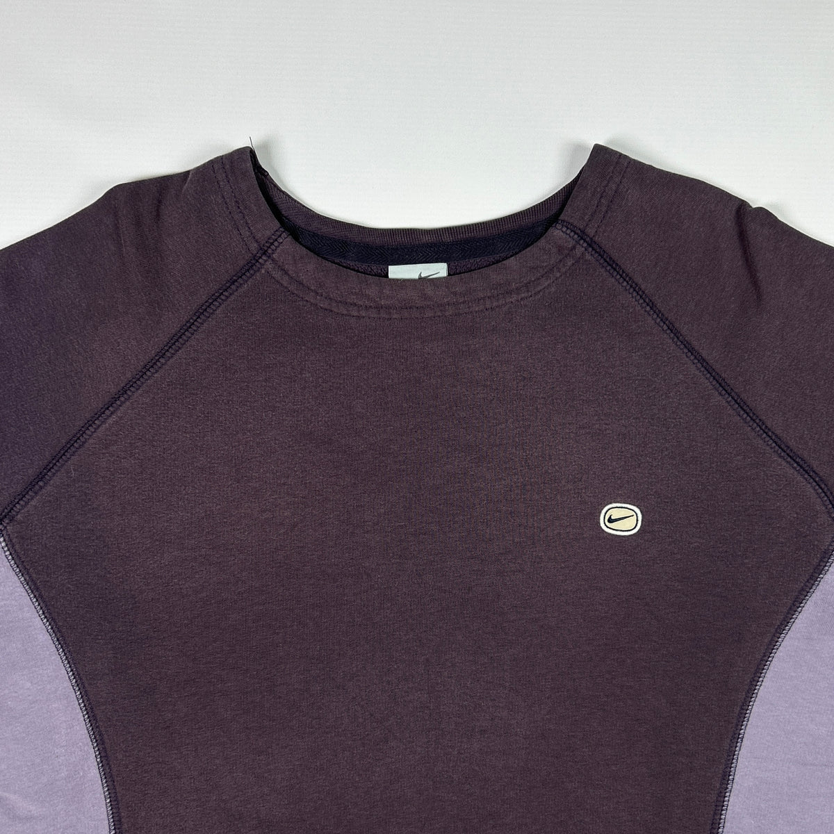 S - Nike 2000's Purple Long Sleeve Performance Top