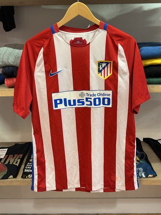 2016-17 Atlético de Madrid Nike Home Football Shirt - S
