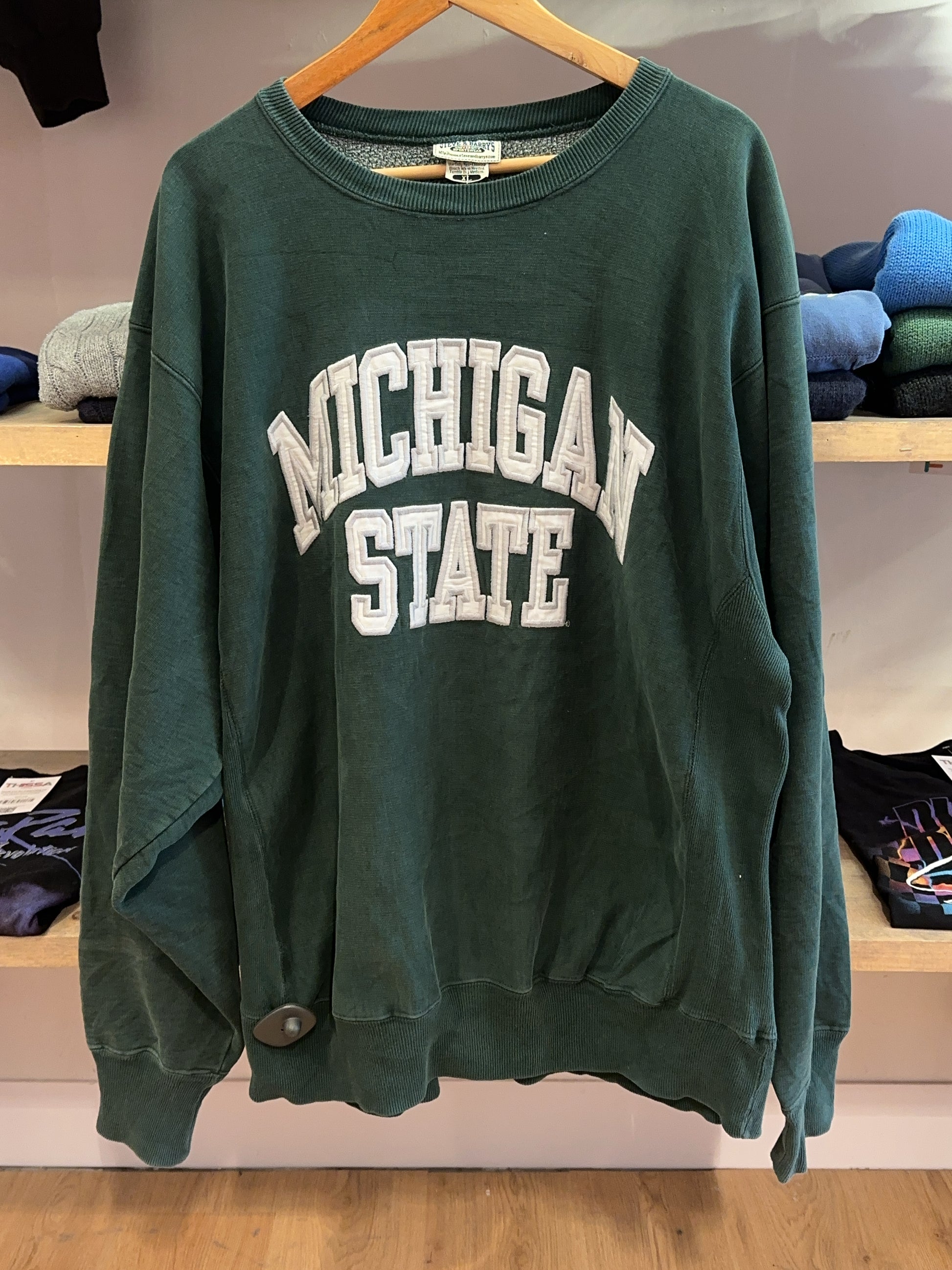XL - 1990's Michigan State Steve & Barry's Sweatshirt