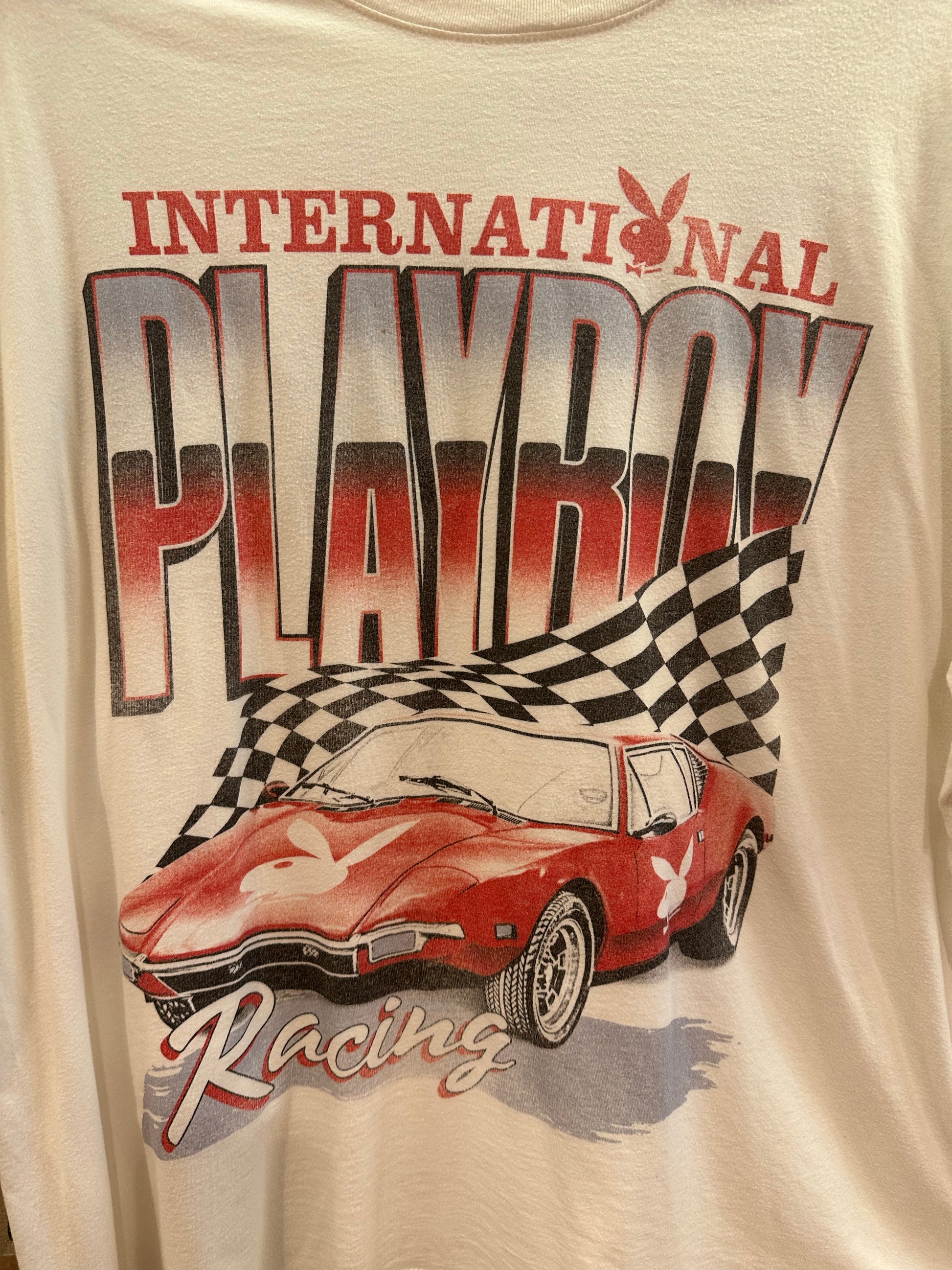 L - Playboy by PacSun International Playboy Racing Graphic Tee