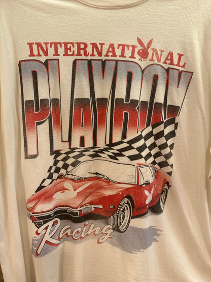 L - Playboy by PacSun International Playboy Racing Graphic Tee
