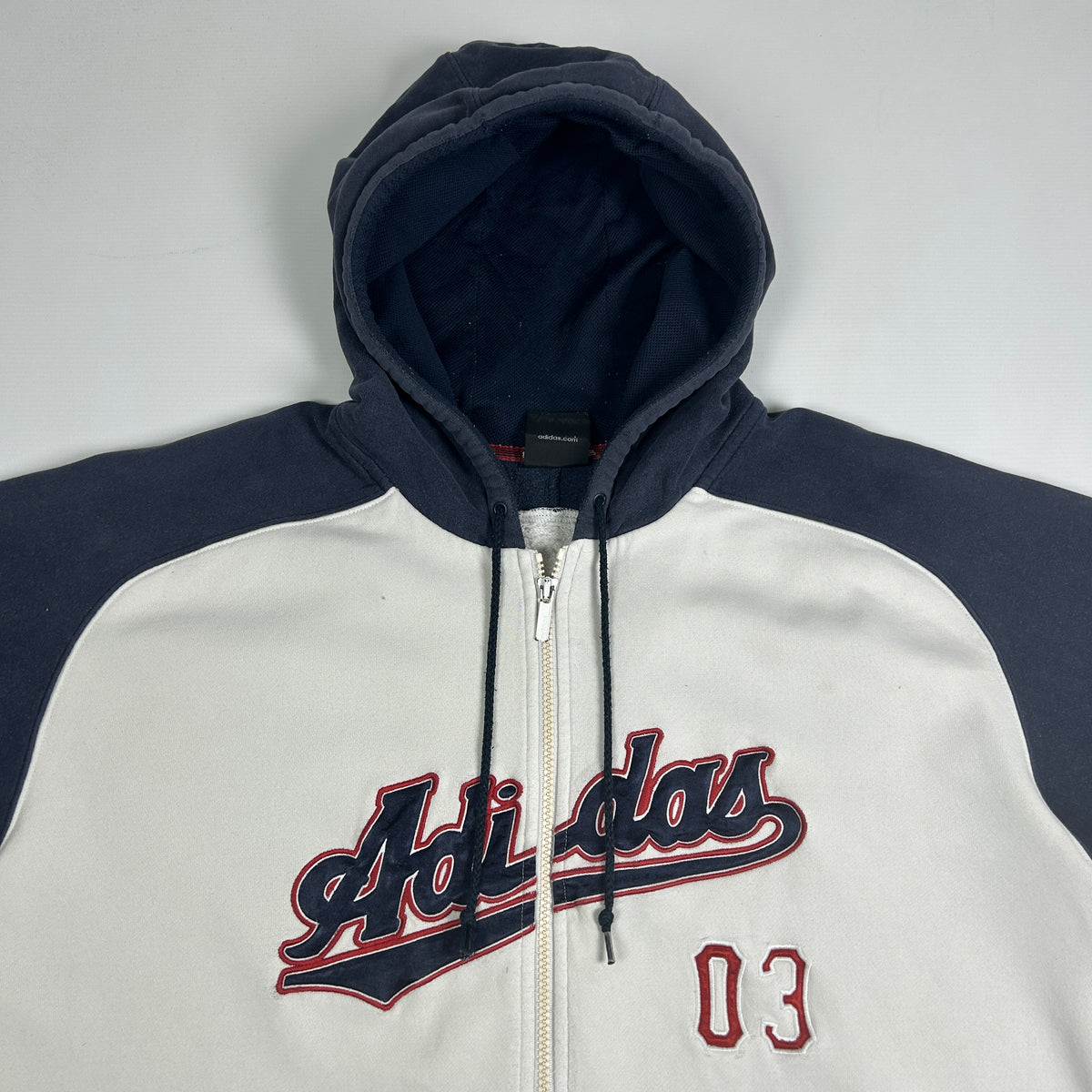 L - Vintage 2000's Adidas 03 Hoodie