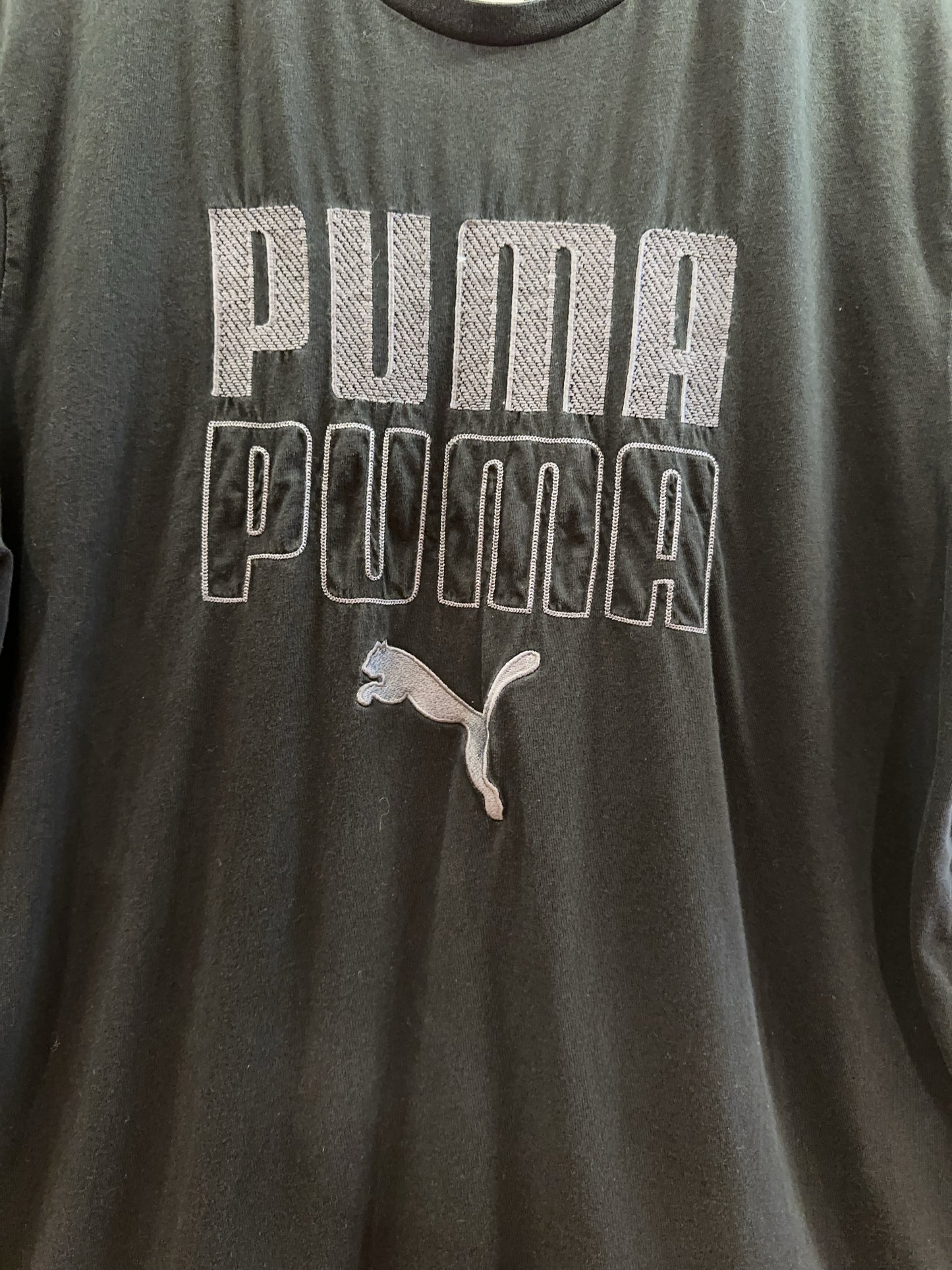 Puma Black Logo Graphic T-Shirt XL