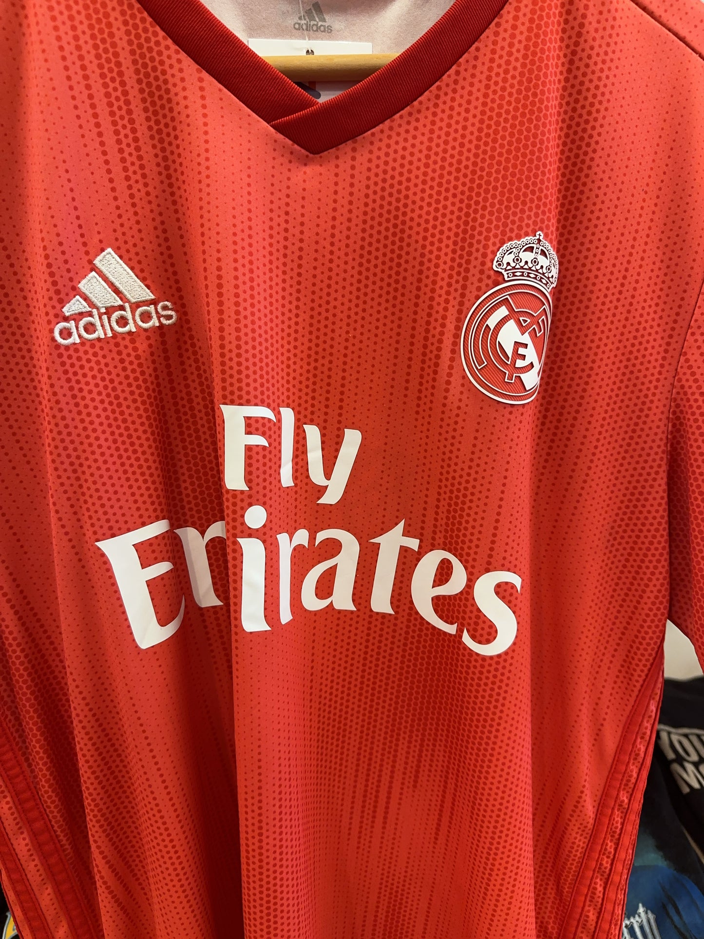 L - 2018-2019 Real Madrid Adidas Third Football Shirt