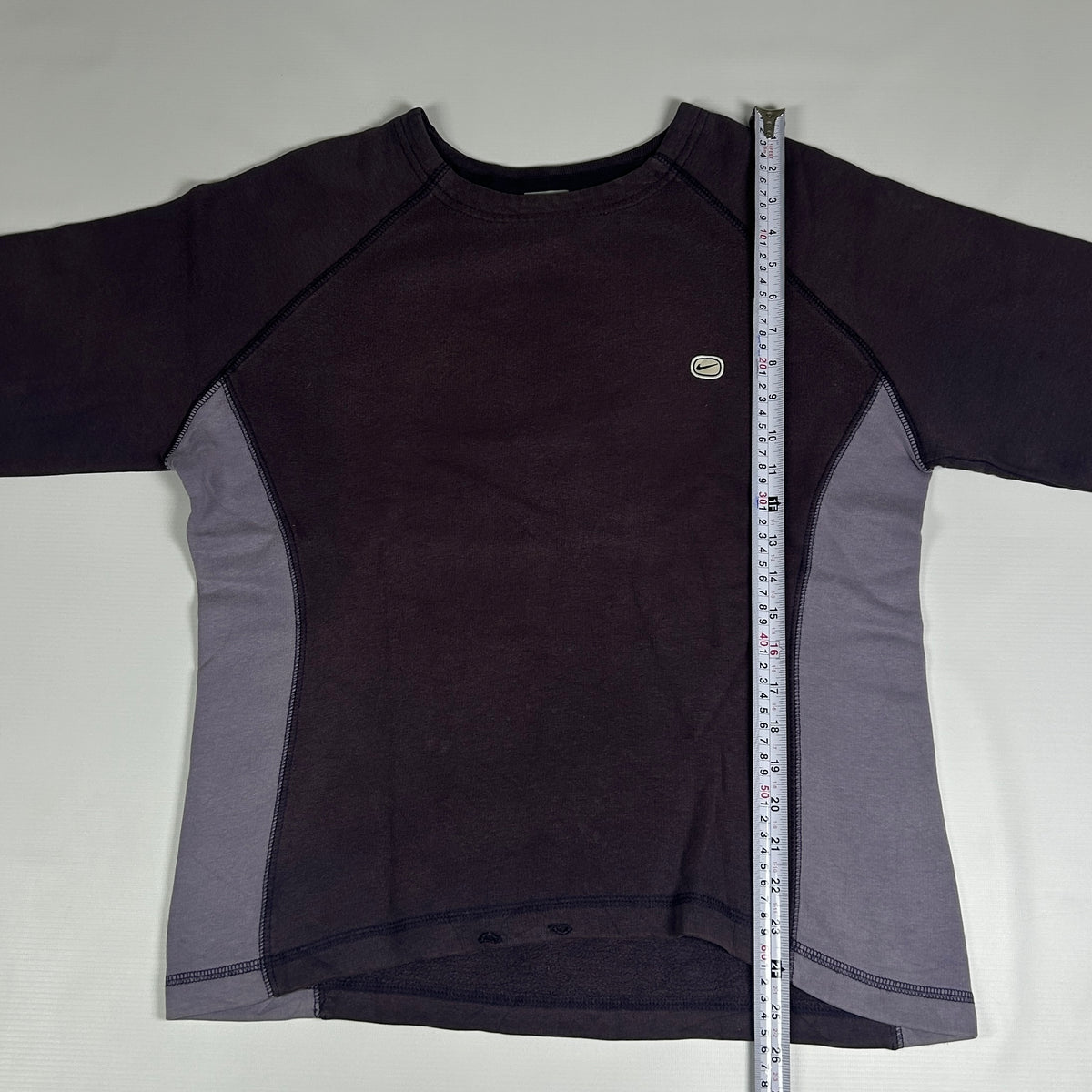 S - Nike 2000's Purple Long Sleeve Performance Top