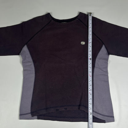 S - Nike 2000's Purple Long Sleeve Performance Top