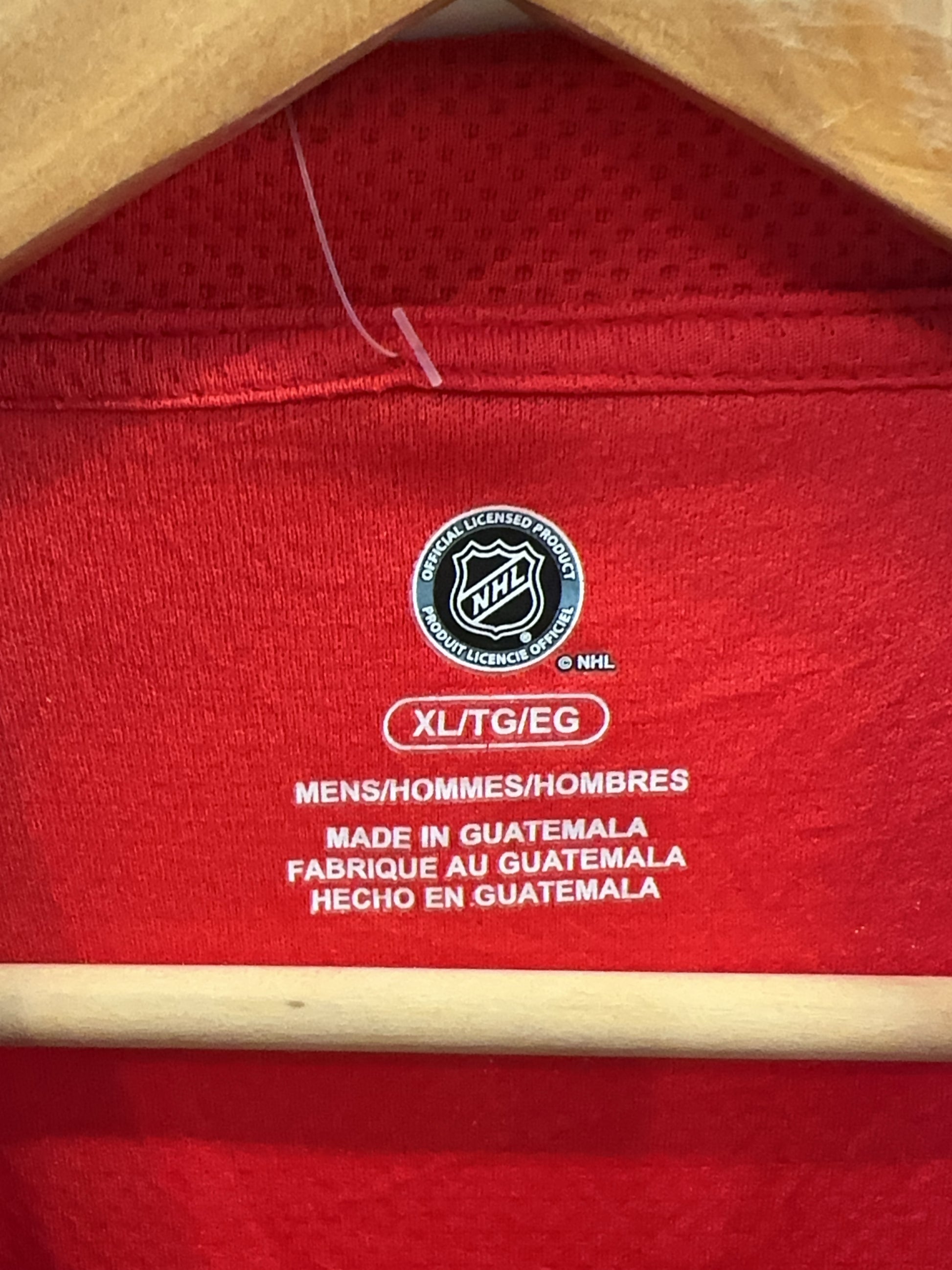 XL - Detroit Red Wings NHL Home Ice Hockey Jersey