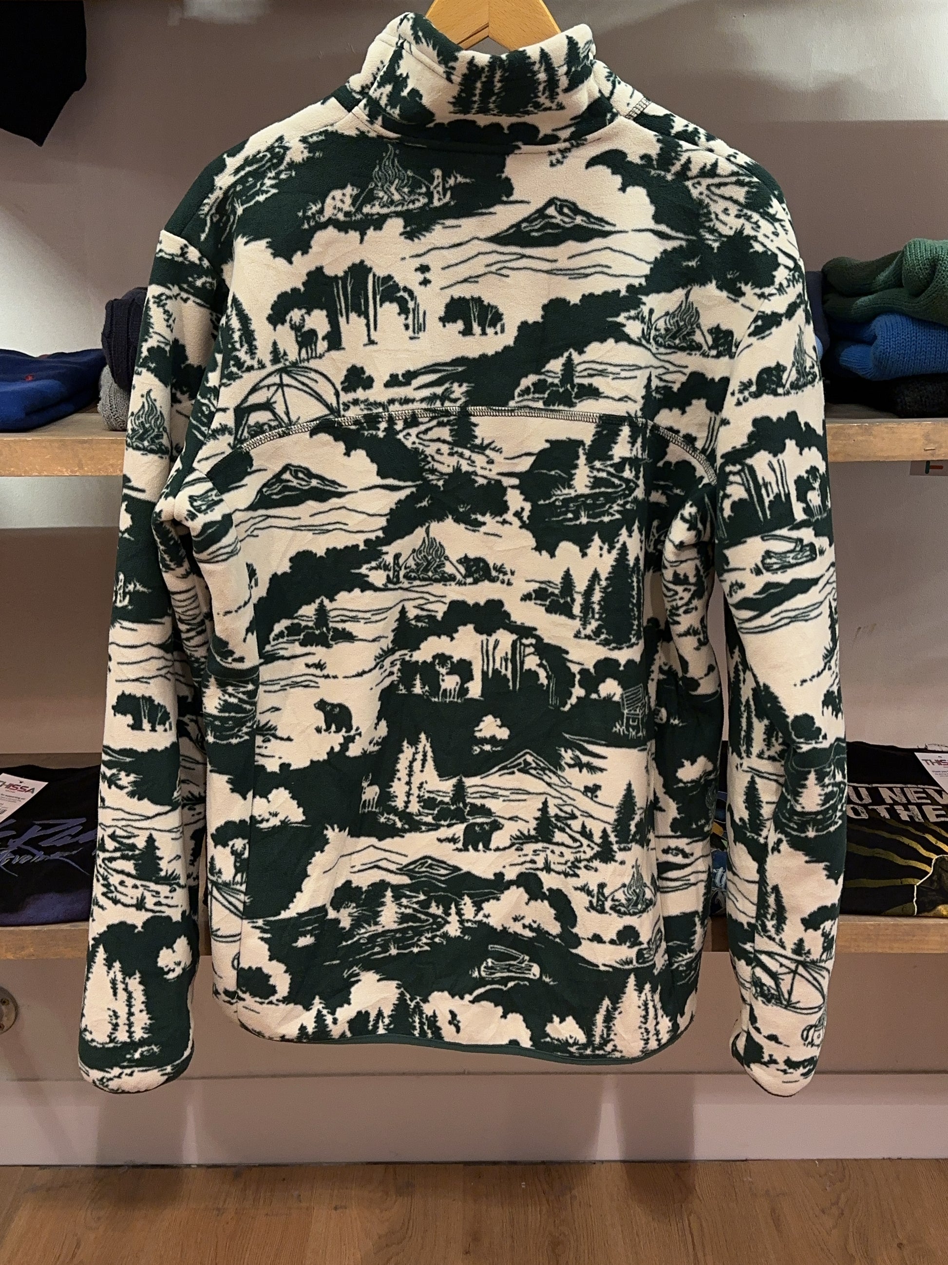M - Columbia Polar Winter Pass Forest Fleece Jacket