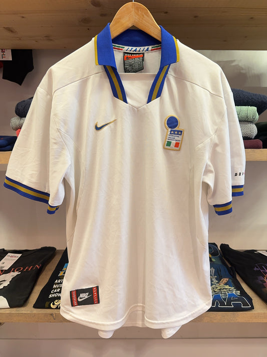 1996-1997 EURO Italy Nike Away Football Shirt - S