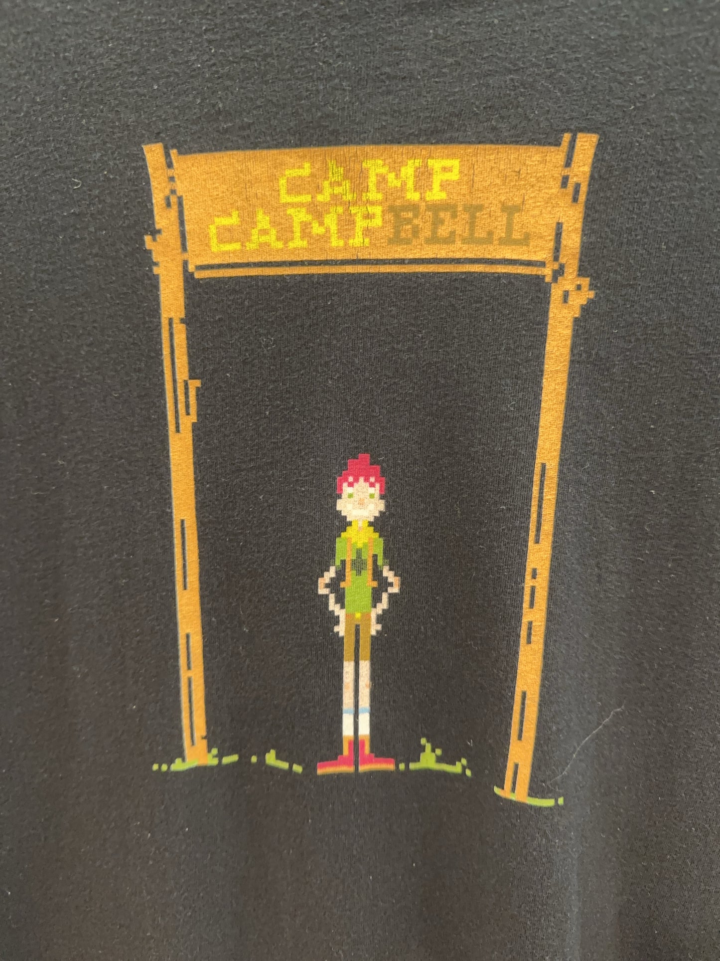 Black Camp Campbell Graphic T-Shirt