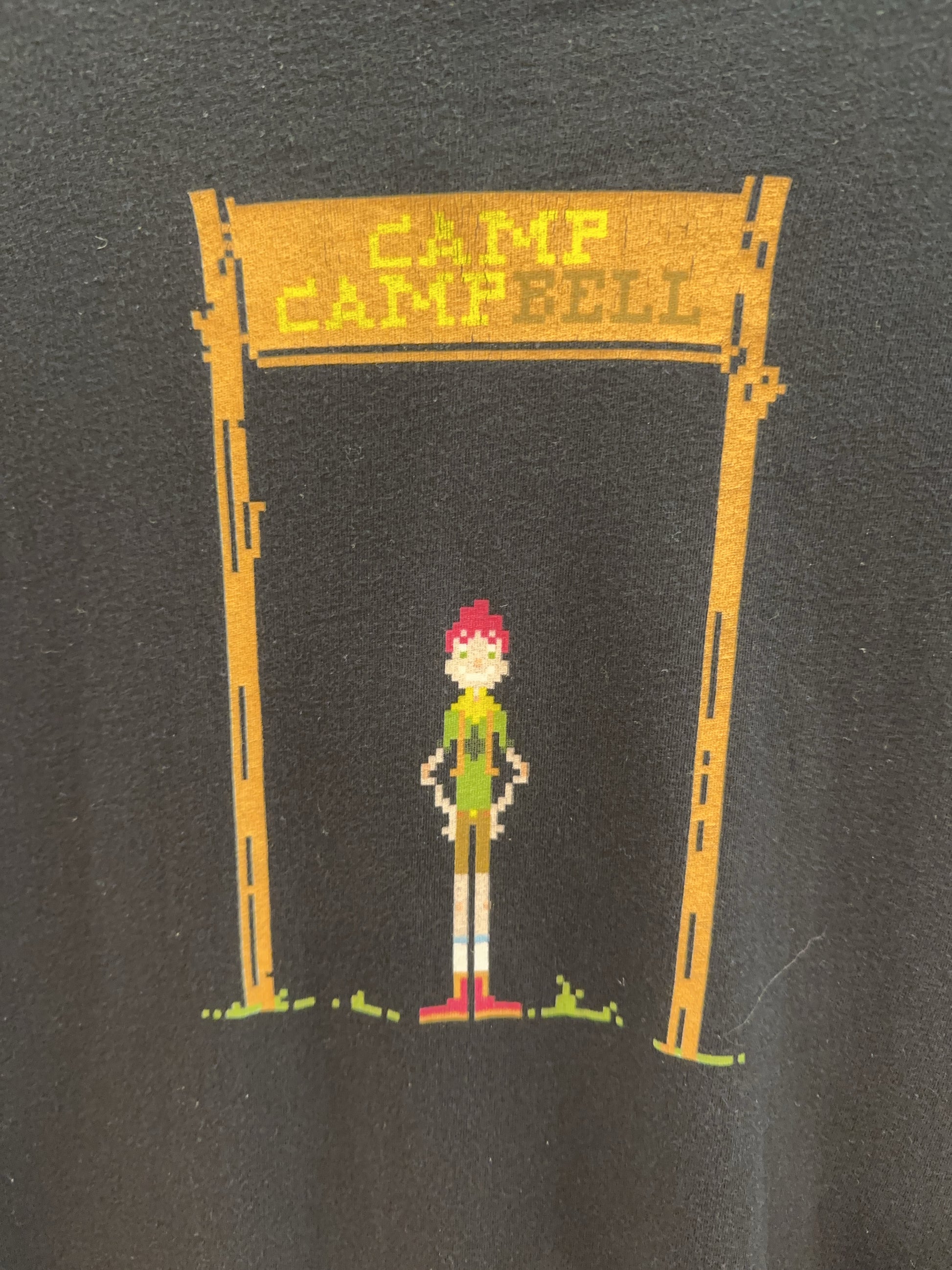 Black Camp Campbell Graphic T-Shirt