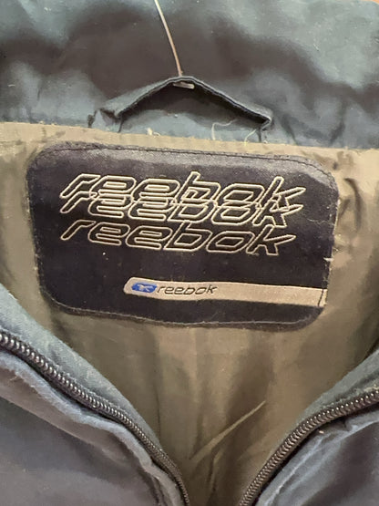 XXL - Vintage 1990's Reebok Spell Out Down Puffer Jacket Retro