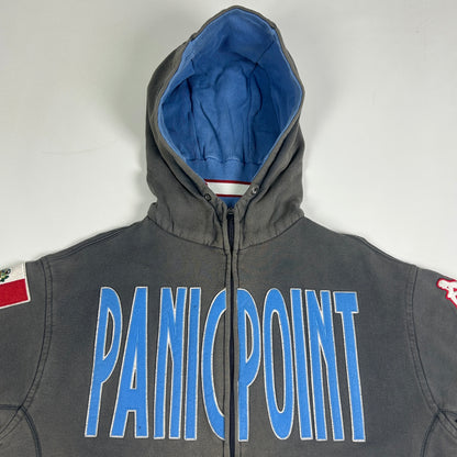 M - Vintage 2000's Kappa Panin Point Zip-Up Hoodie