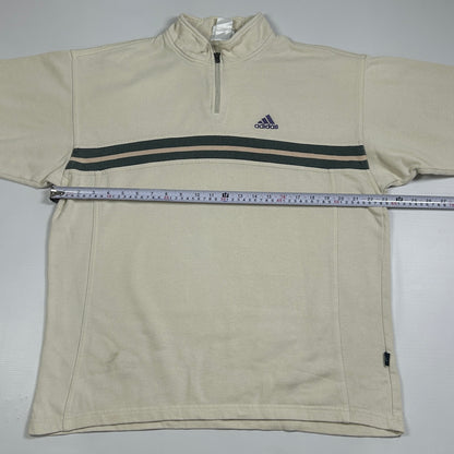 L - Vintage 1990's Adidas Quarterzip