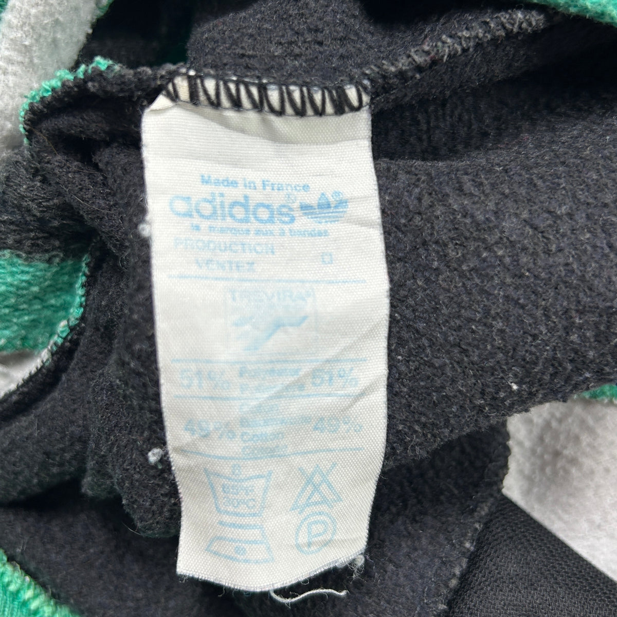 L - Vintage 1980's Adidas sleeveless crewneck Sweatshirt