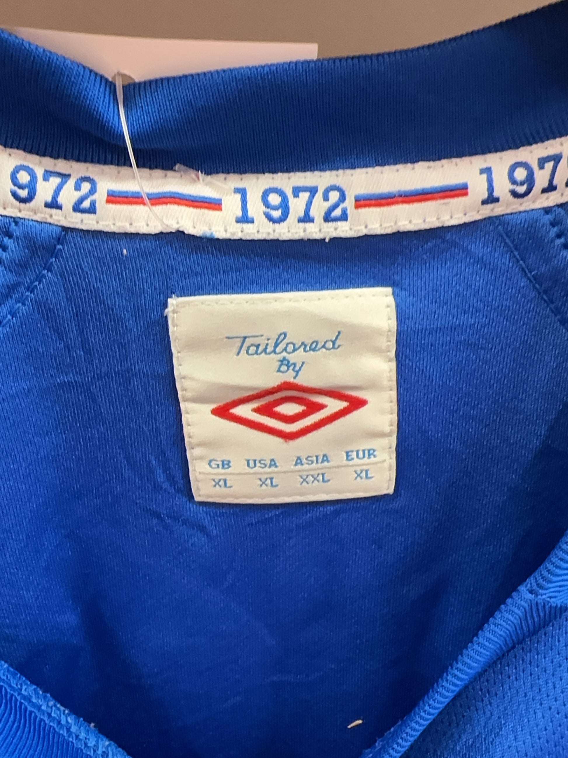 2012-2013 Rangers FC Umbro Home Football Shirt 9 - XL
