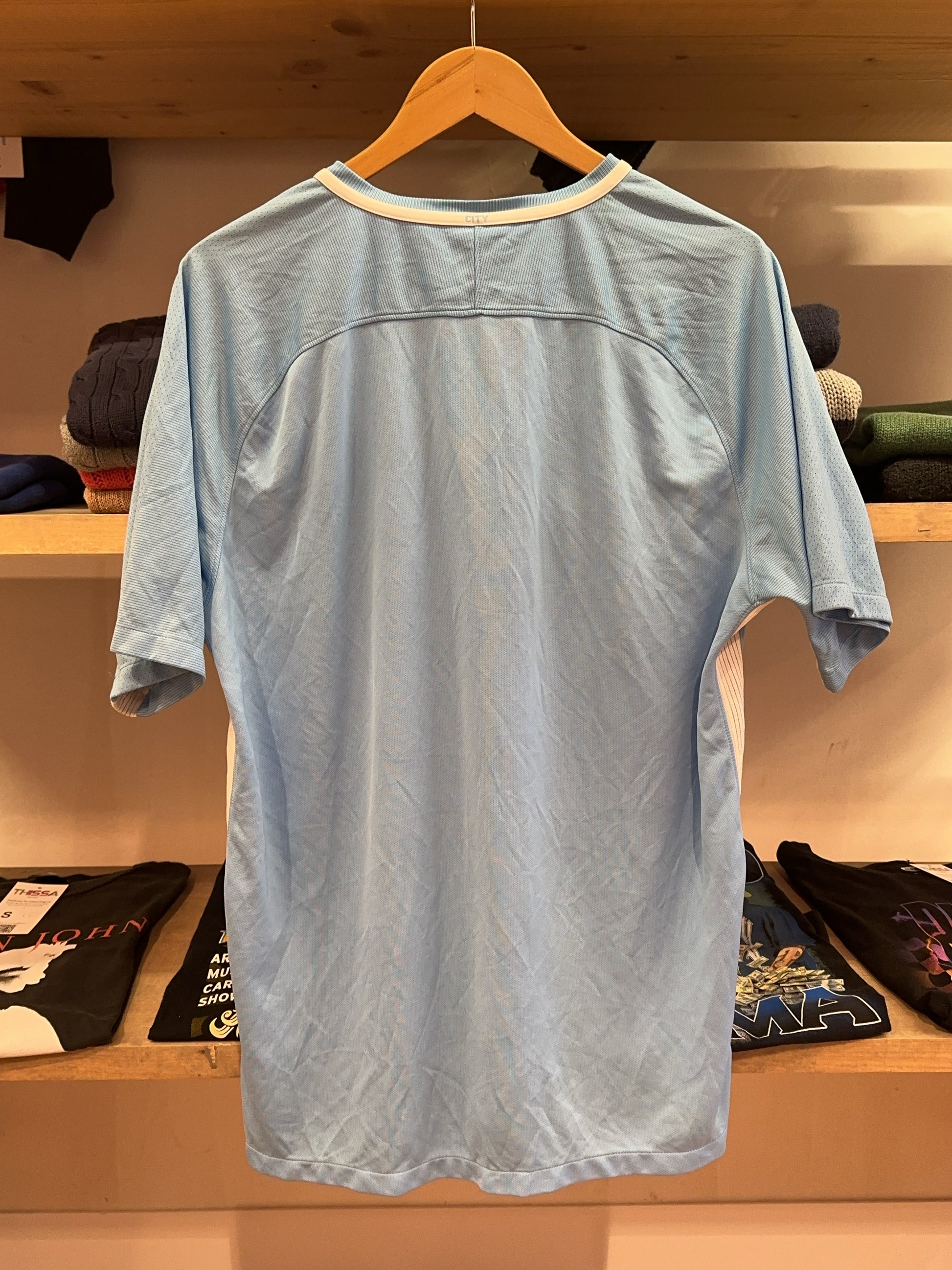2017/18 Manchester City Nike Home Football Shirt - XL