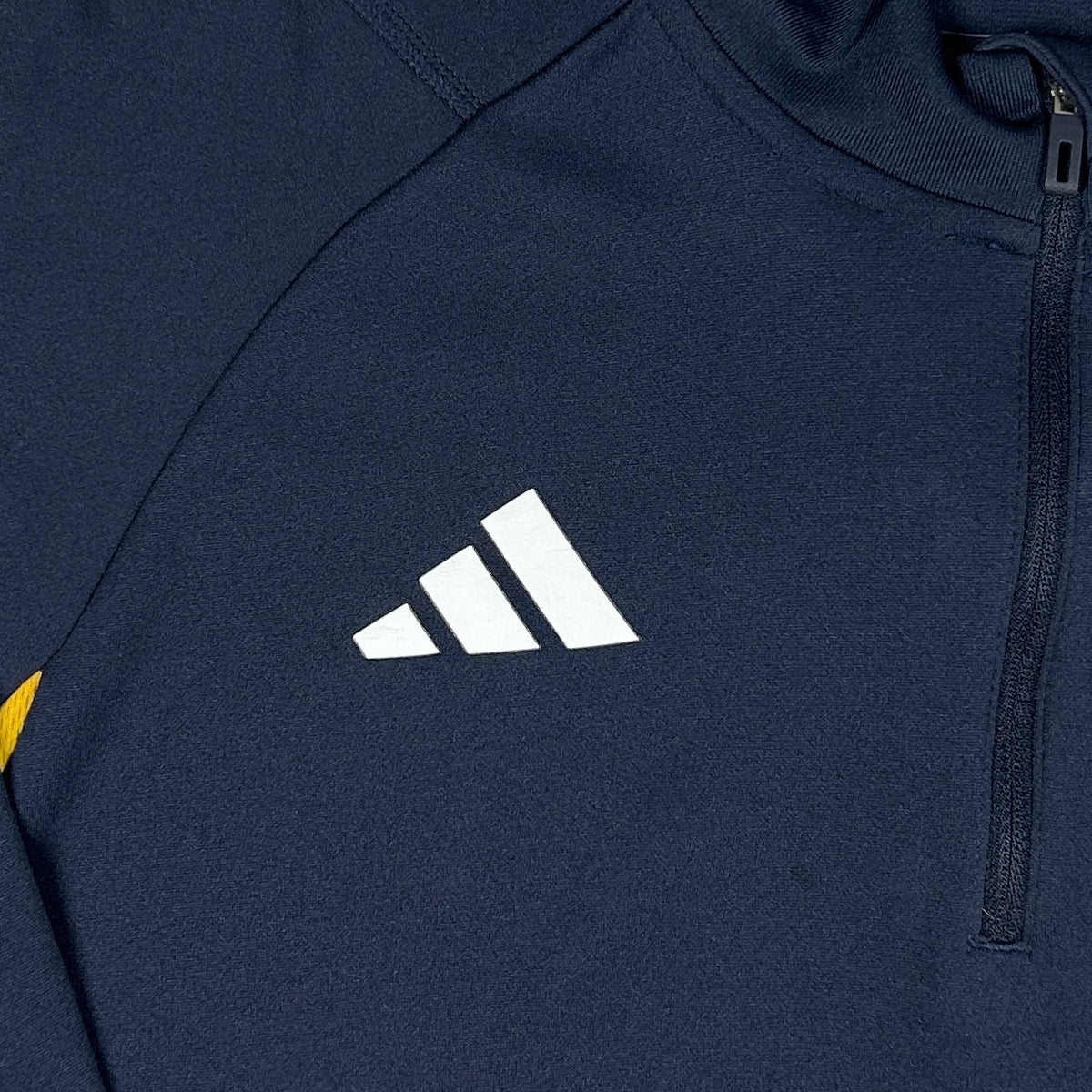 M - 2023-2024 Real Madrid Adidas AEROREADY Quarter-Zip Training Top