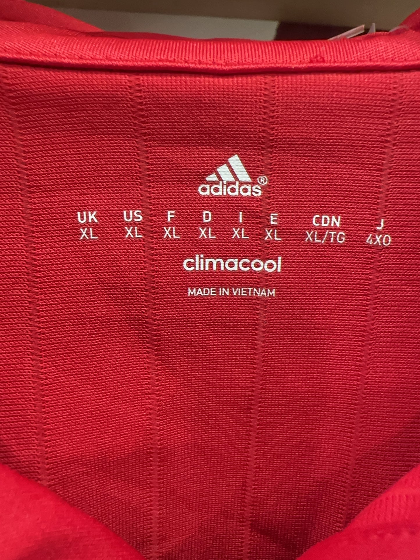 2014-2015 AFC Ajax Adidas Home Football Shirt 15 - XL