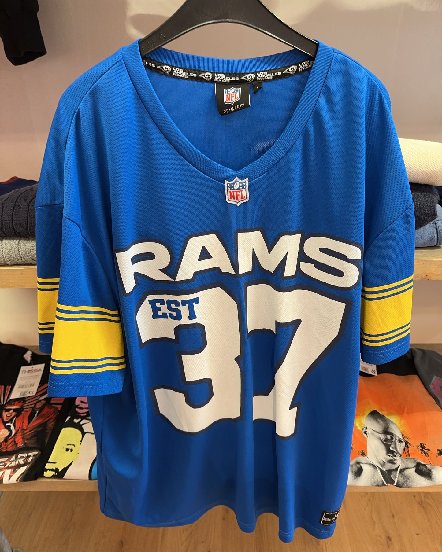 XL - Los Angeles Rams NFL Blue Jersey