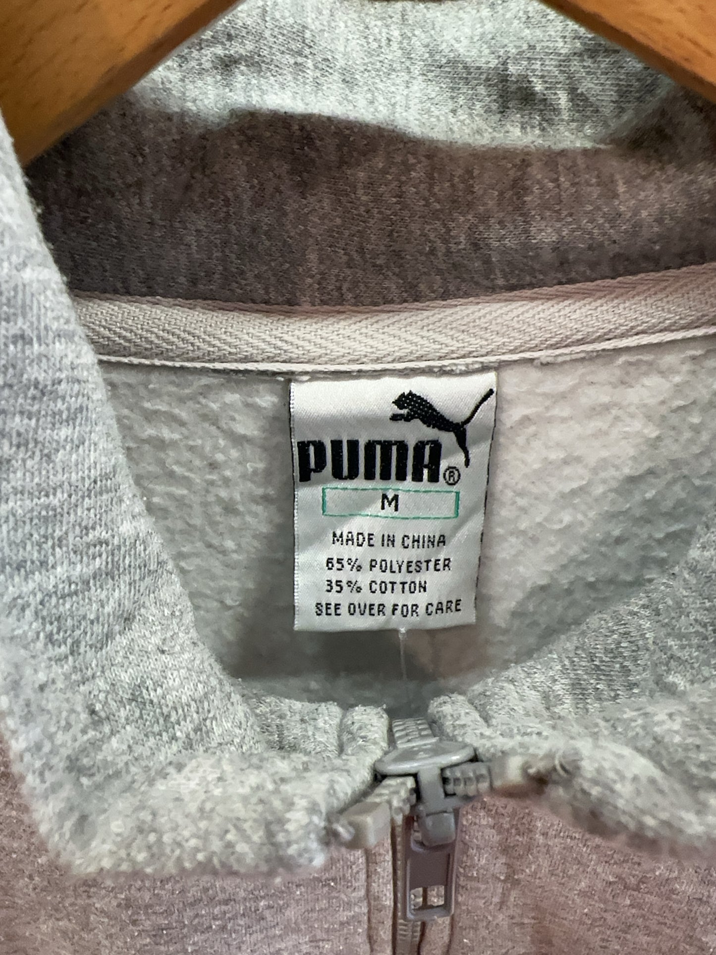 M - Vintage 1980's Puma Quarterzip