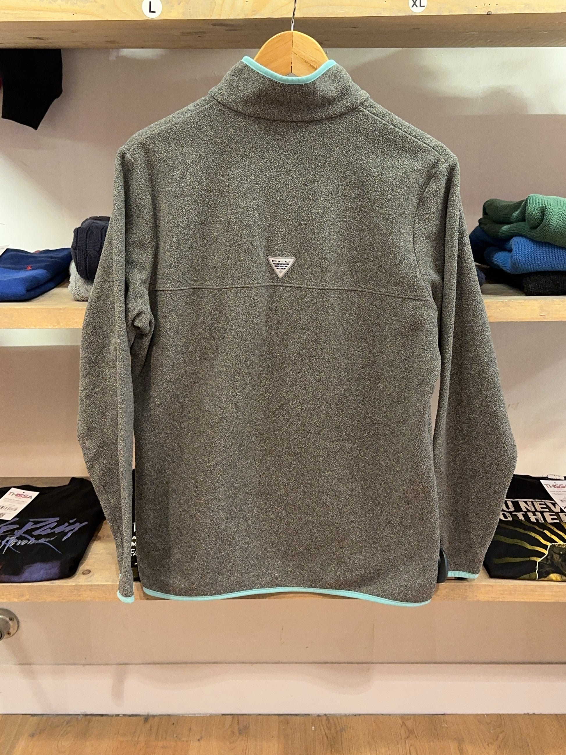 L - Columbia Fleece Quarterzip