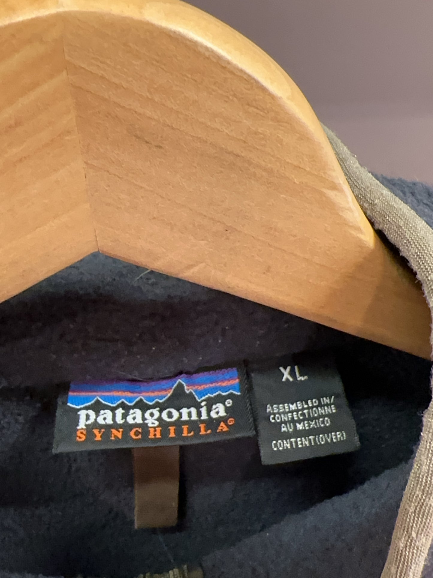 XL - Vintage 1990's Patagonia Synchilla Fleece Quarterzip