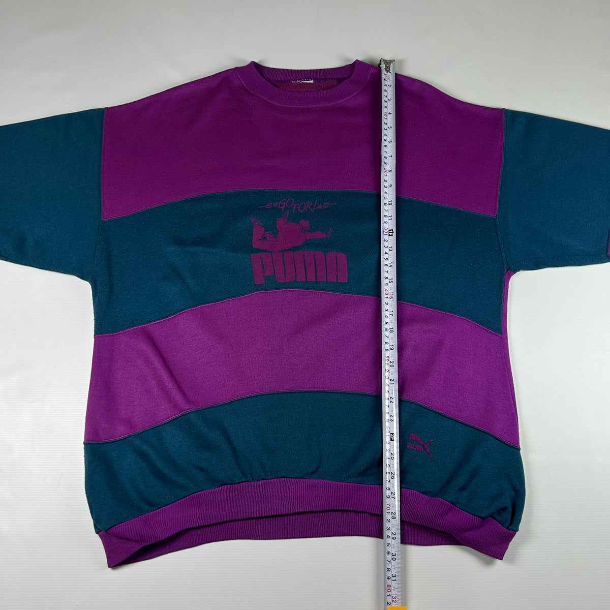 L - Vintage 1990's Puma Go For It Sweatshirt