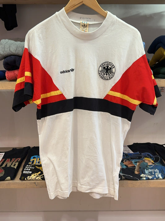 1990-1992 Germany Adidas Football Shirt - M