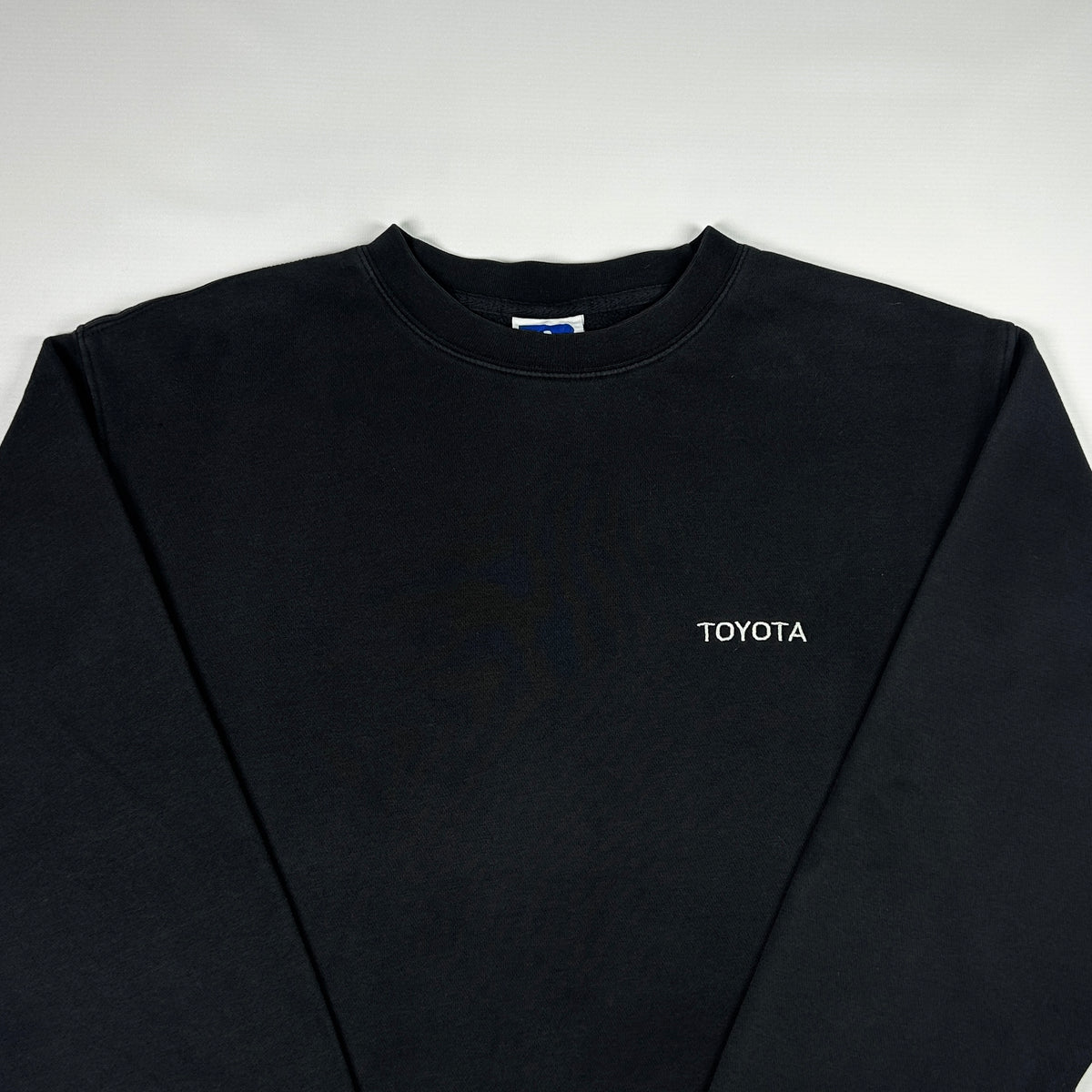 M - 1990's Toyota Logo Black Crewneck Sweatshirt