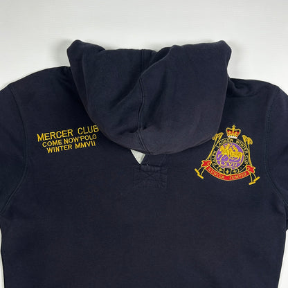 M - Vintage 2000's Polo Ralph Lauren Mercer Club Team Hoodie