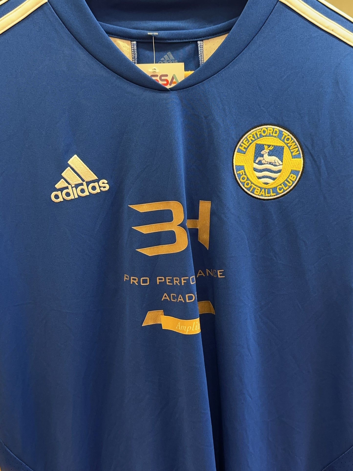 2022-23 Hertford Town Football Club Adidas Home Football Shirt 18 - M