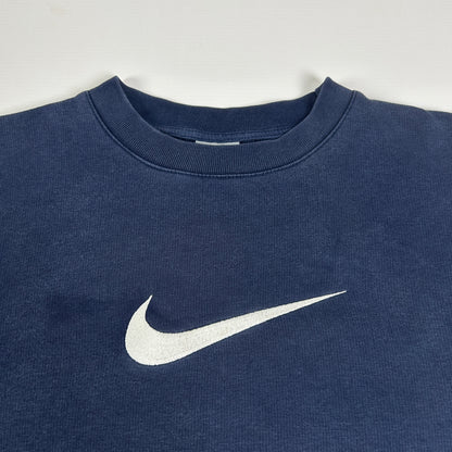 XS - Vintage 2000's Nike Big Swoosh Sweatshirt