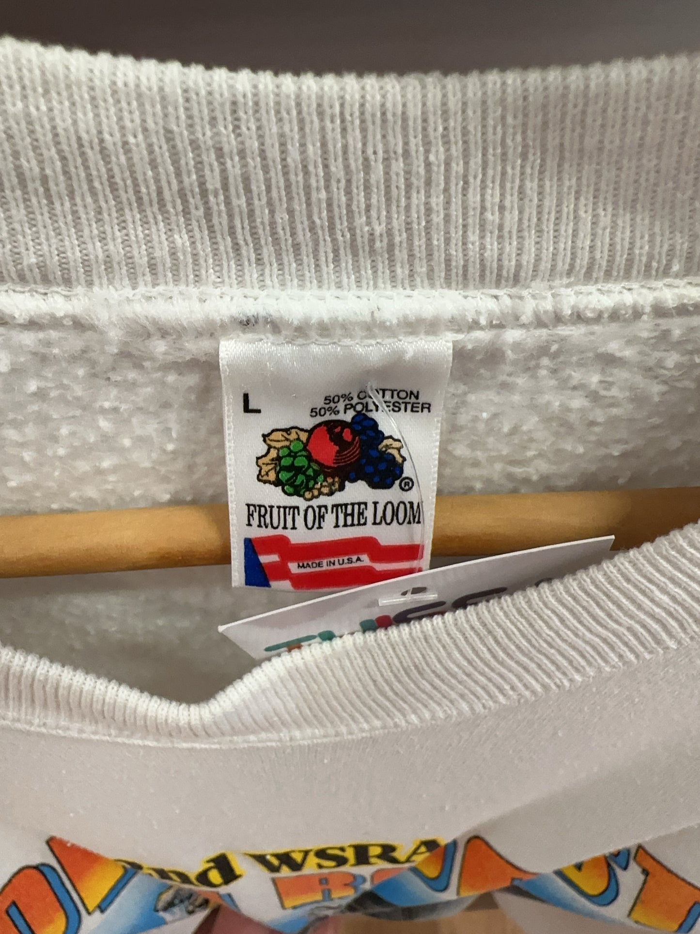 Vintage 1993 Fruit Of The Loom Car Show Sweatshirt - M