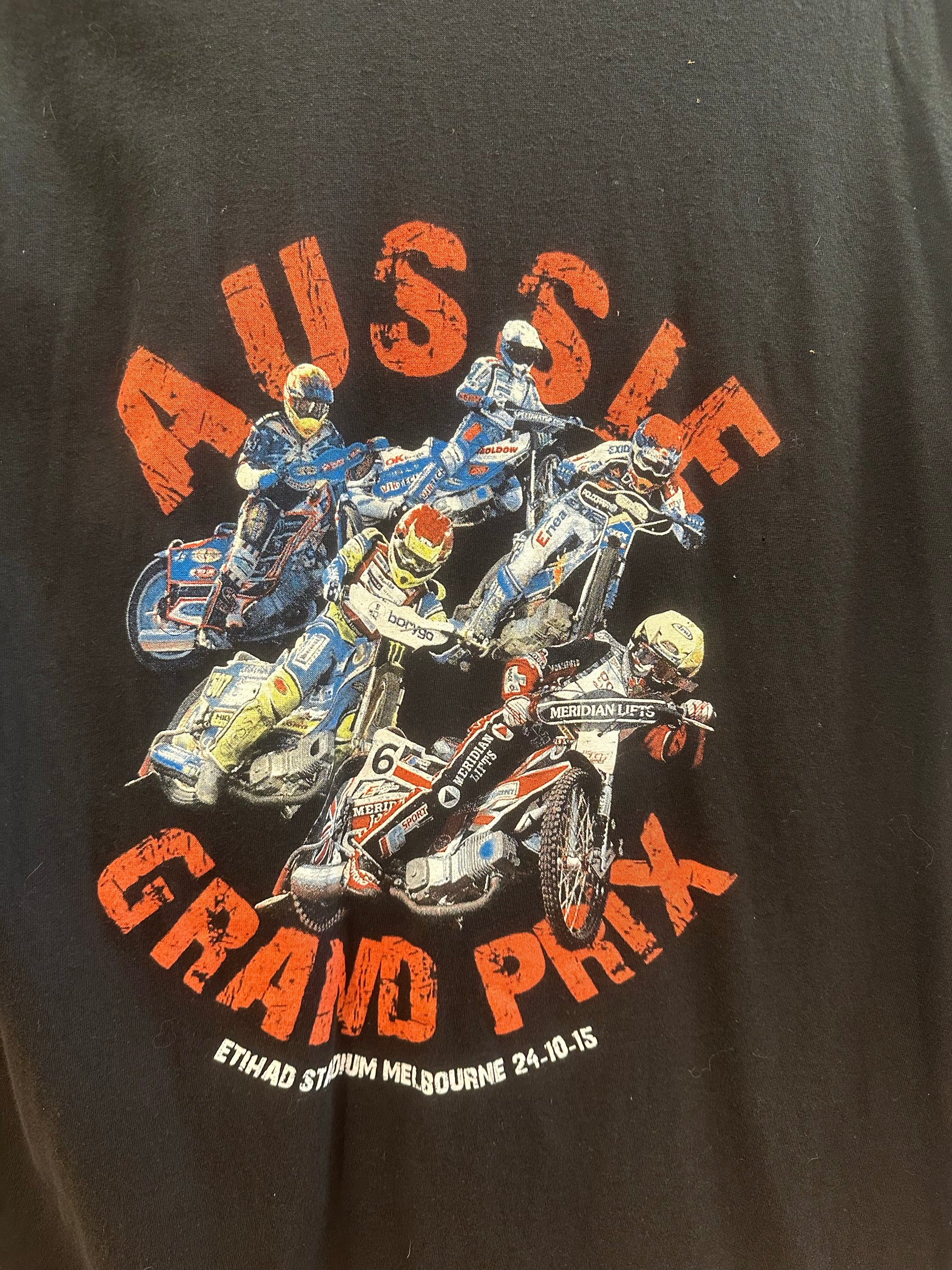 L - Australia Grand Prix Motocross Graphic T-Shirt
