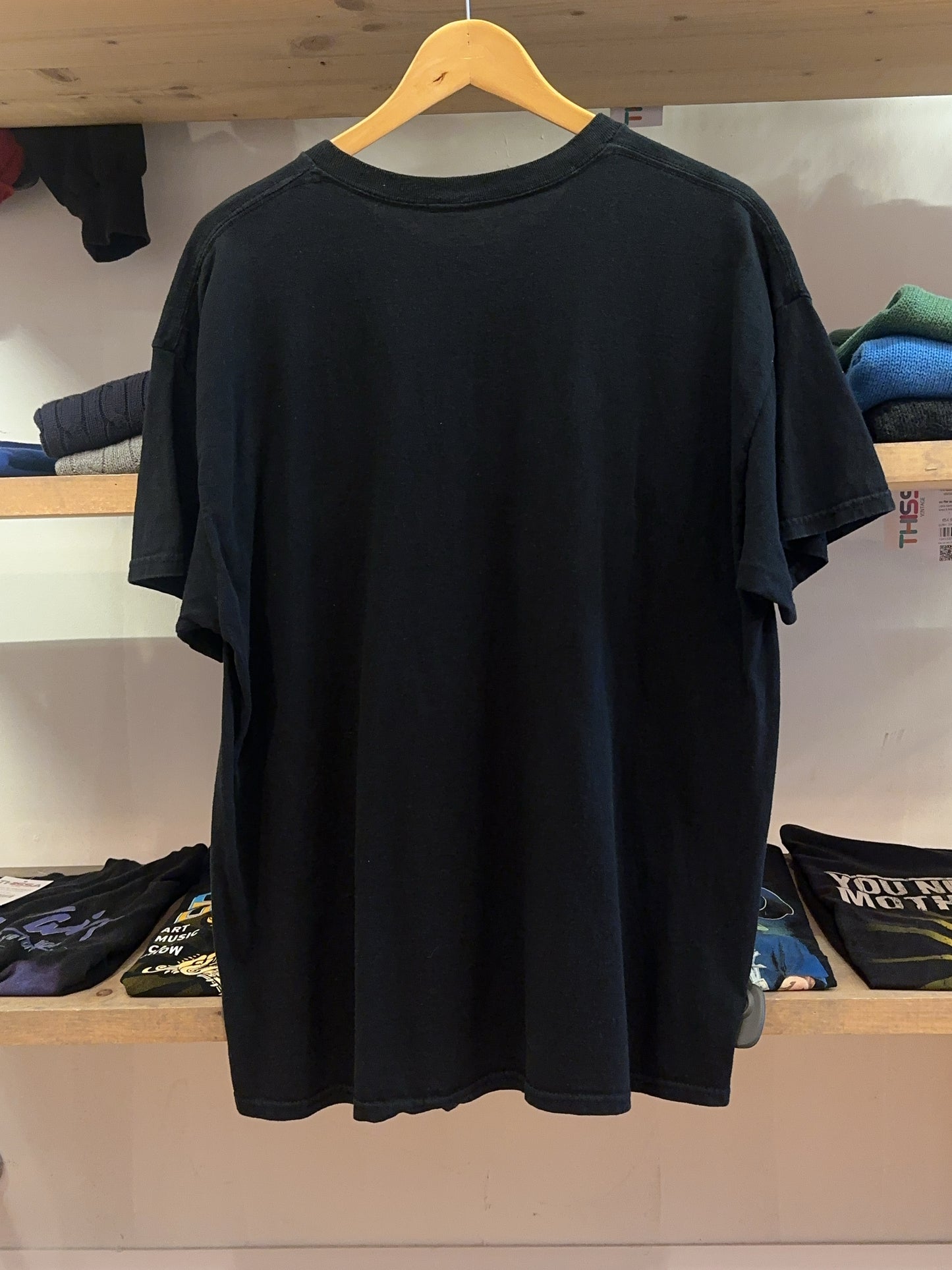 XL - Supreme Racing Pure Power Graphic Black T-Shirt Car Racing Flag M201