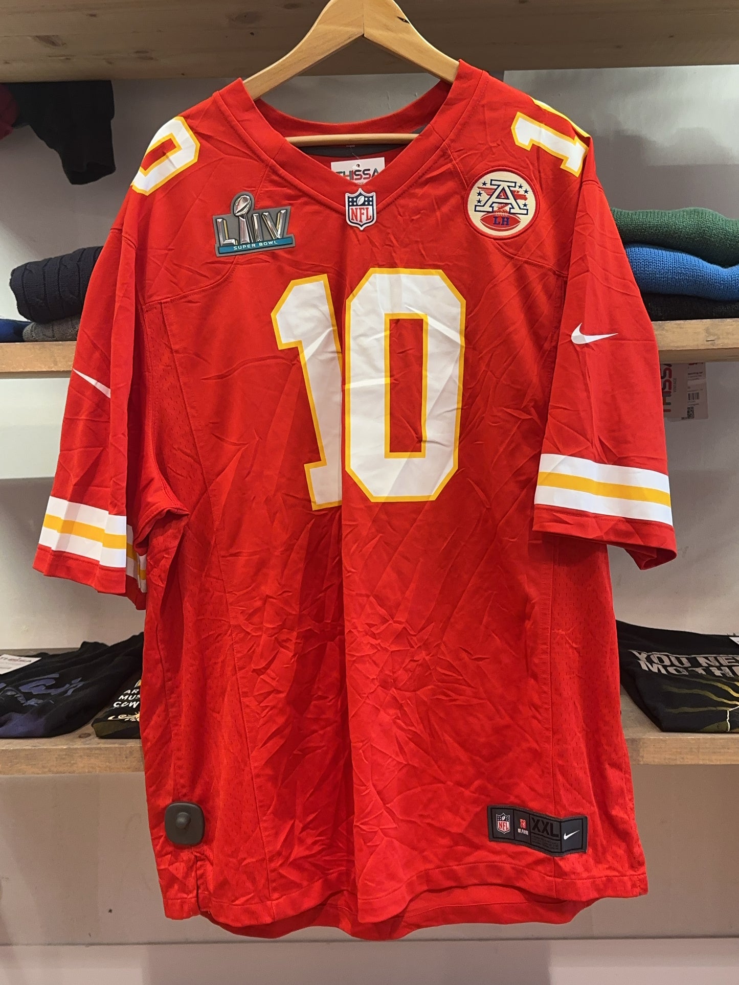 XXL - 2020-2021 Kansas City Chiefs Nike Home Tyreek Hill 10
