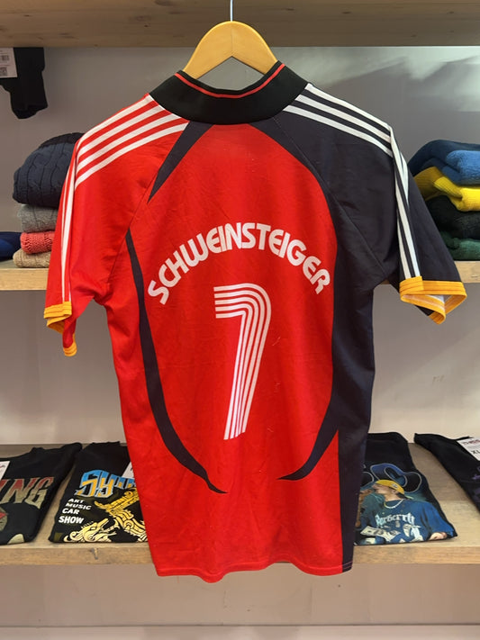 2006 - 2010 Germany Adidas Home Football Shirt Bastian Schweinsteiger 7 - M