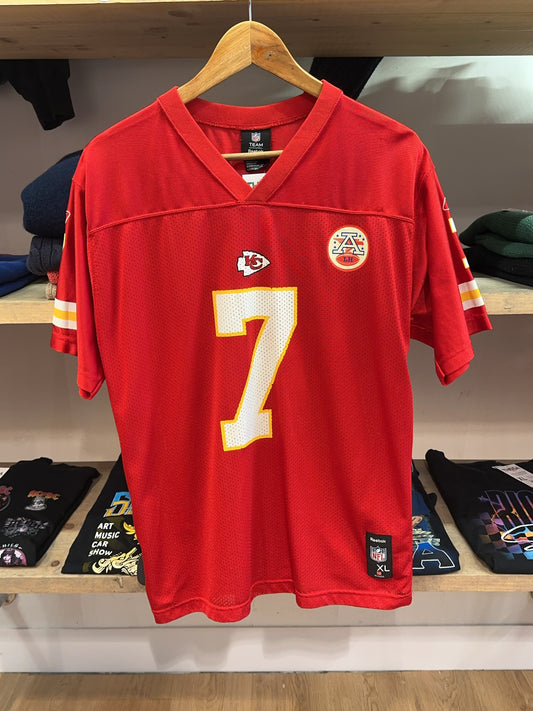 M - 2009-2011 Kansas City Chiefs Reebok Home Football Shirt Cassel #7 -