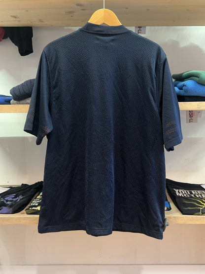L - WindRiver Navy Mesh Short Sleeve T-Shirt