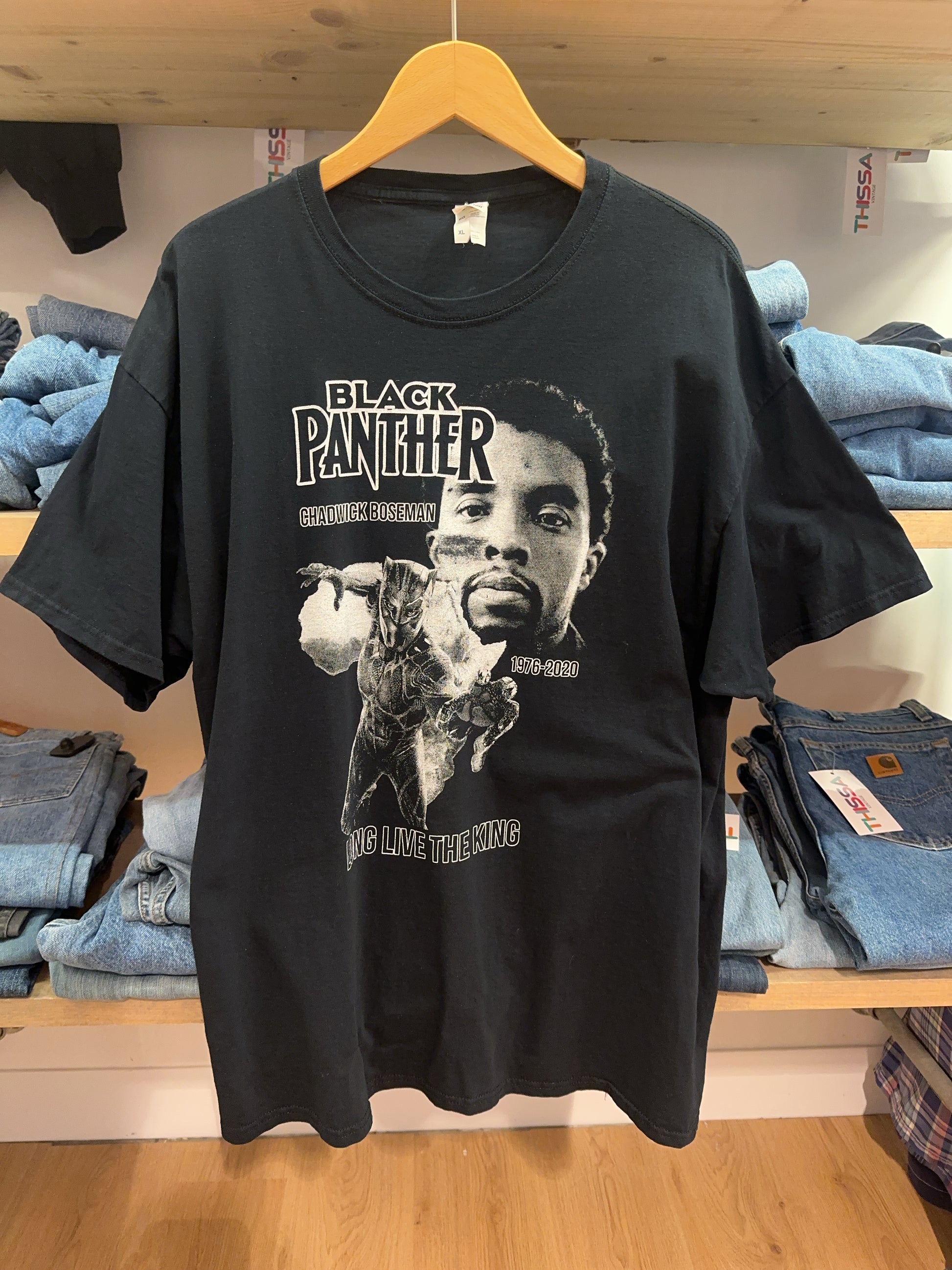 XL - Vintage Black Panther T-shirt