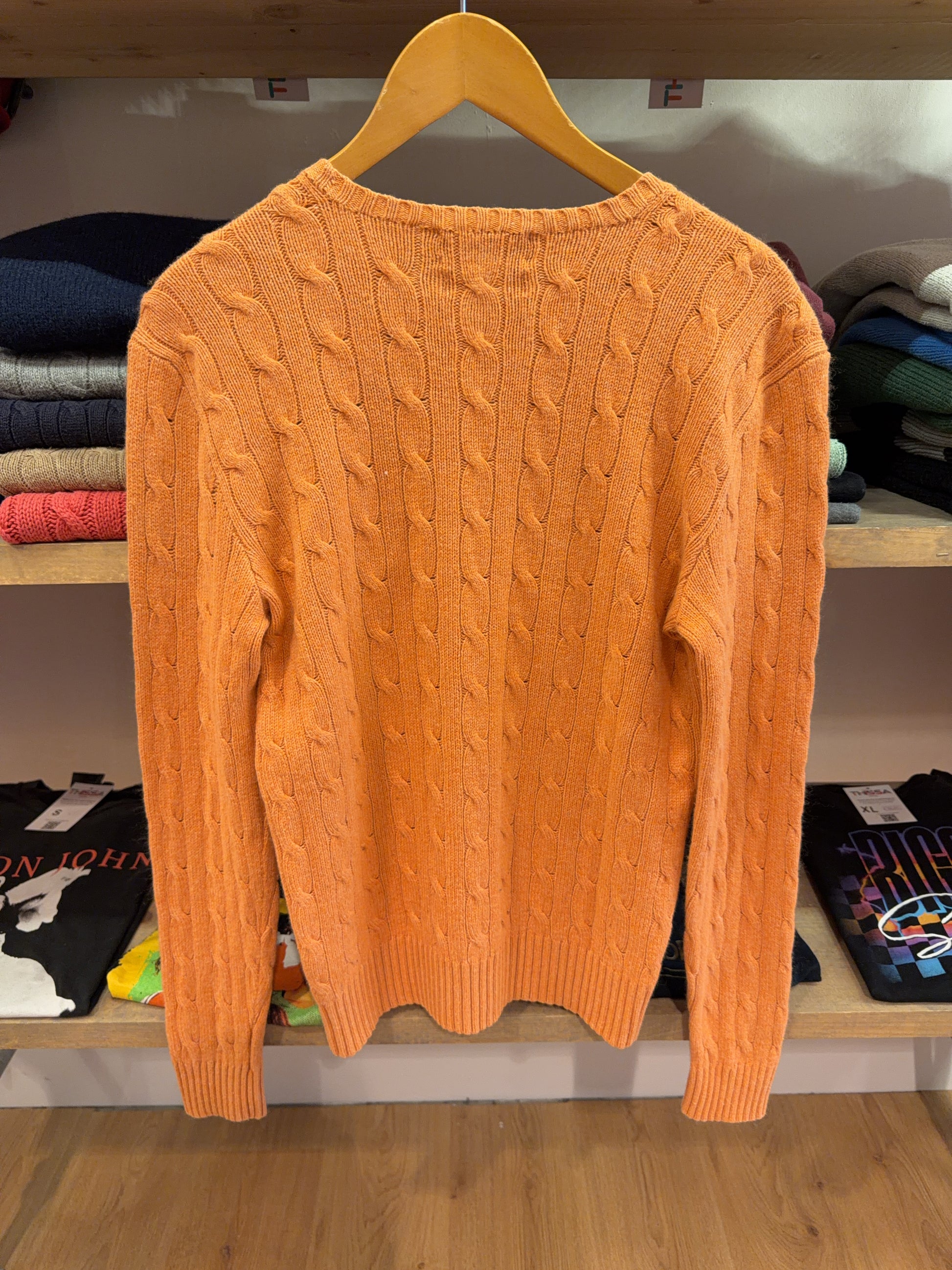 Vintage Ralph Lauren Cable Knit (L)
