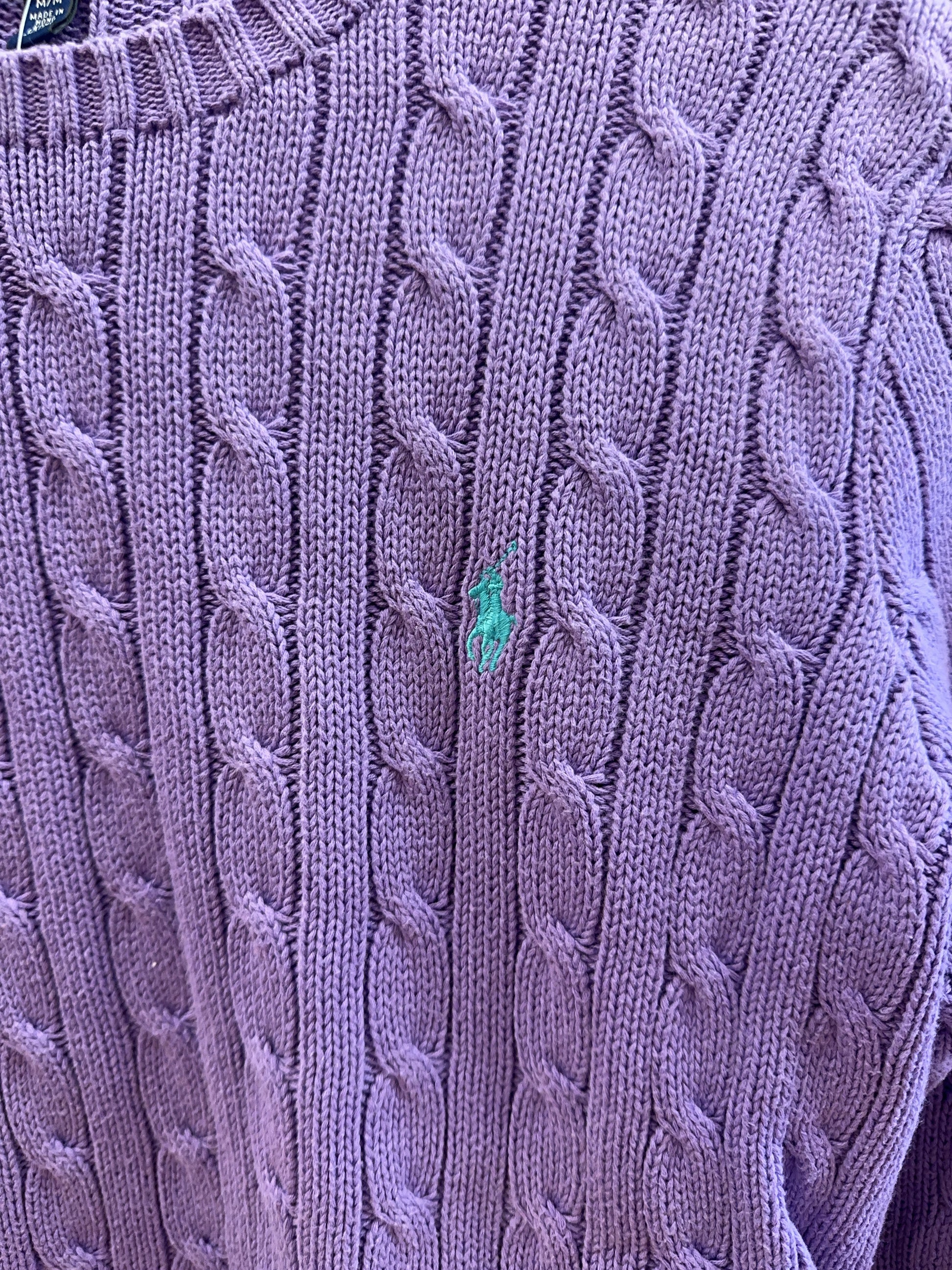 Ralph Lauren Cable Knit - M