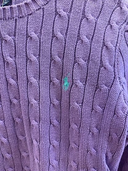 Ralph Lauren Cable Knit - M