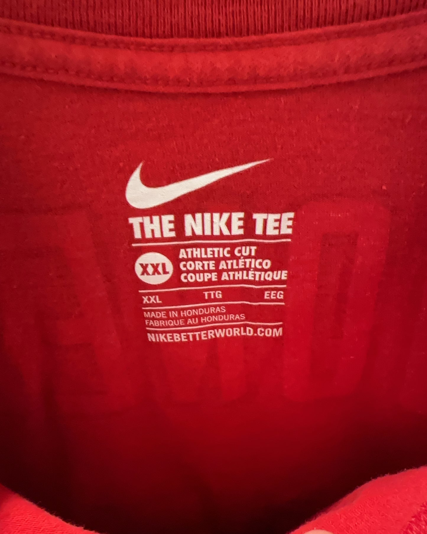XXL - Nike Atlanta Falcons Julio Jones #11 Red Athletic Tee