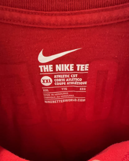 XXL - Nike Atlanta Falcons Julio Jones #11 Red Athletic Tee